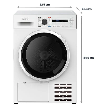 Secadora Infiniton SD-BC8EWN 8 Kg Bomba de Calor Blanca
