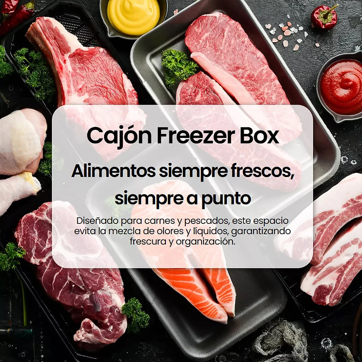 Frigorífico Infiniton FGC-403C20DDK 200 cm 405 litros Clase D No Frost Dark Inox