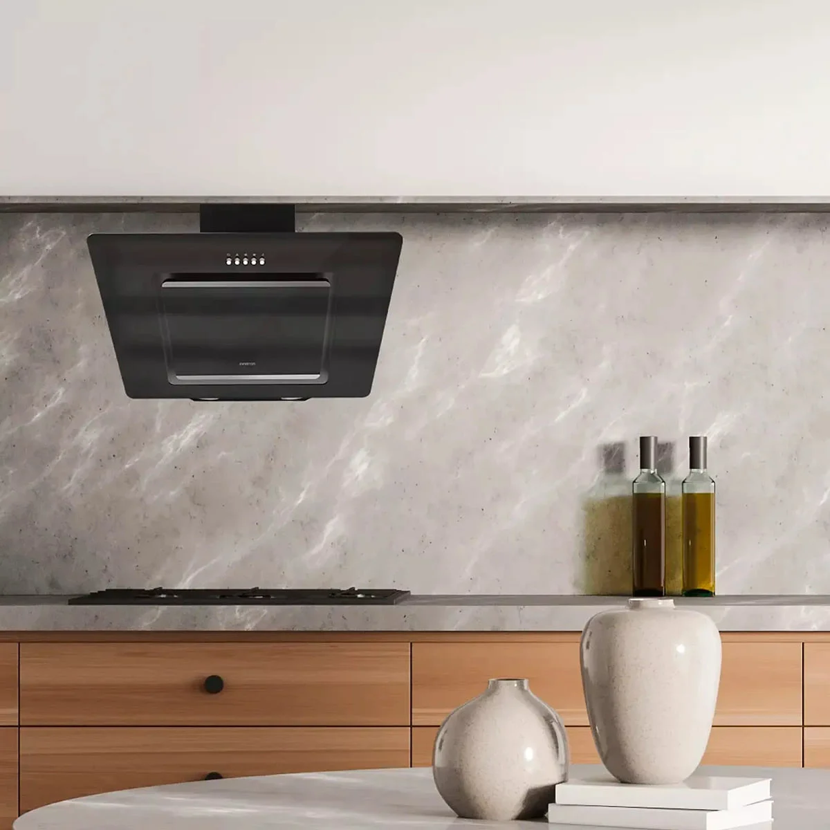 Campana Cristal Infiniton CMPTRAL-SG60 60 cm Negra
