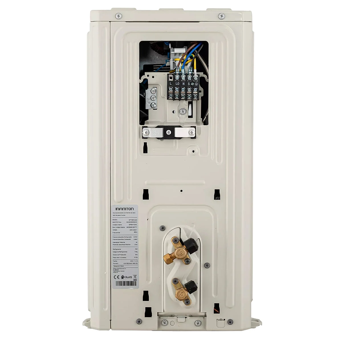 Aire Acondicionado Infiniton SPTSM12A3 3000 Frigorías A+++ Plata Mate WiFi