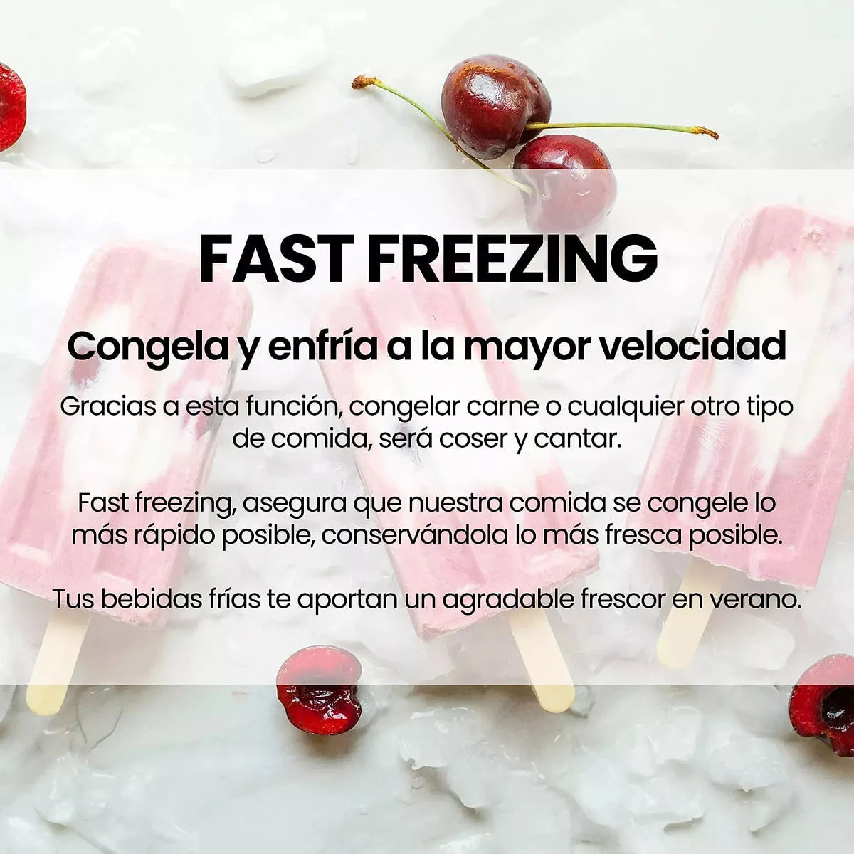 Congelador Infiniton CV-184L14WEB 155 L No Frost Clase E Blanco