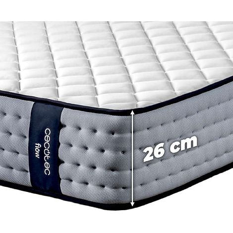 Colchón Cecotec Flow 6700 Hybrid 135x190 7 Zonas de Firmeza