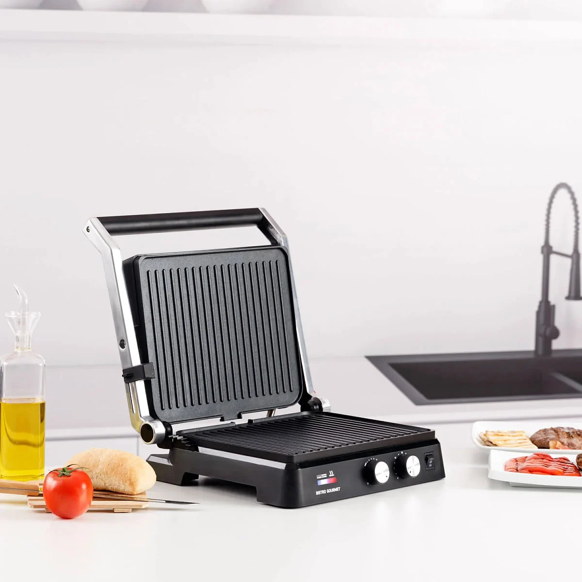 Grill Taurus Bistro Gourmet 2600W Apertura 180º
