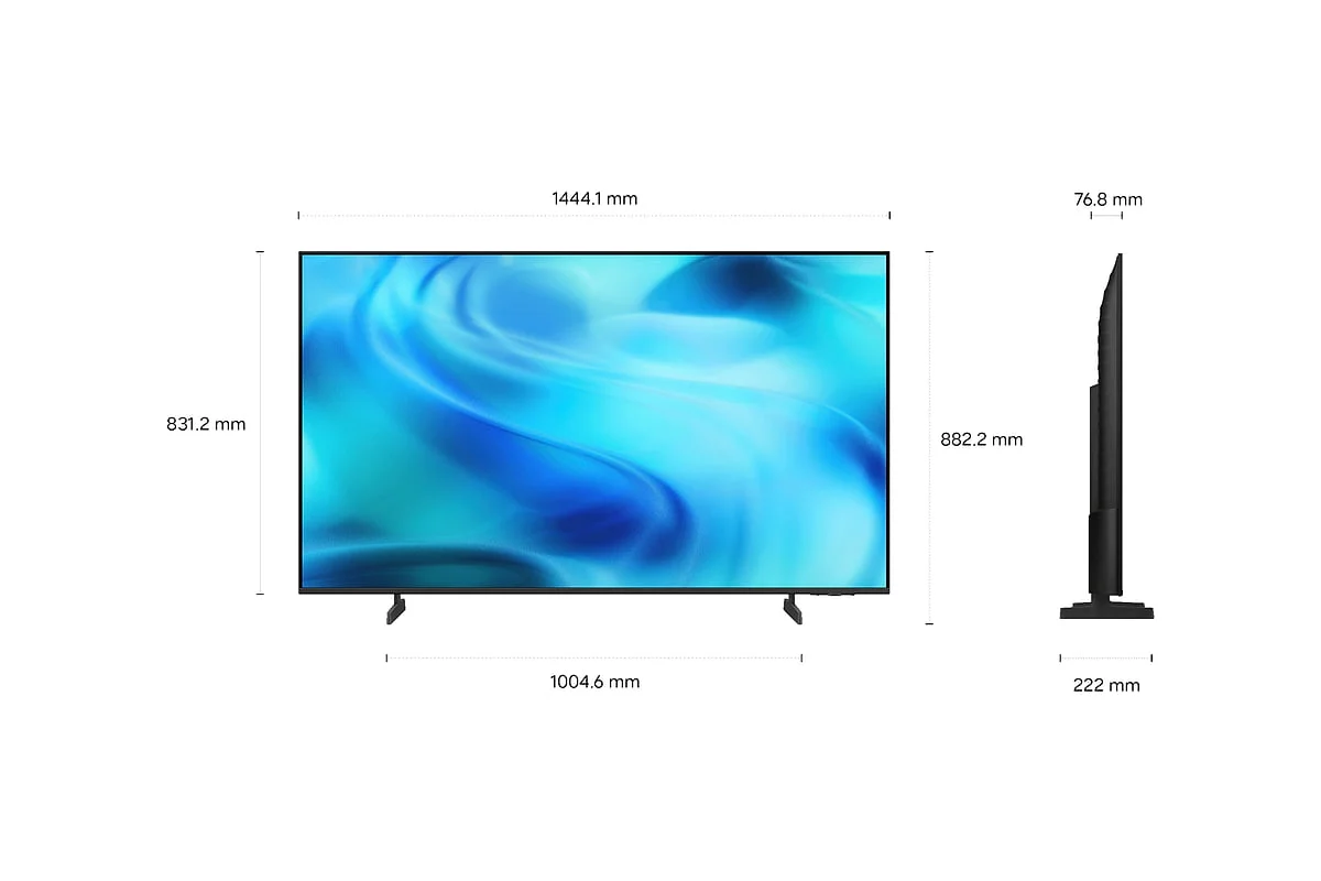 Pantalla LED Samsung 65" Smart TV UHD Crystal BT Clase F
