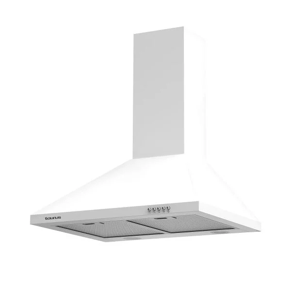 Campana extractora Taurus PR60WHAL 60 cm 650 m³/h Clase A Blanca