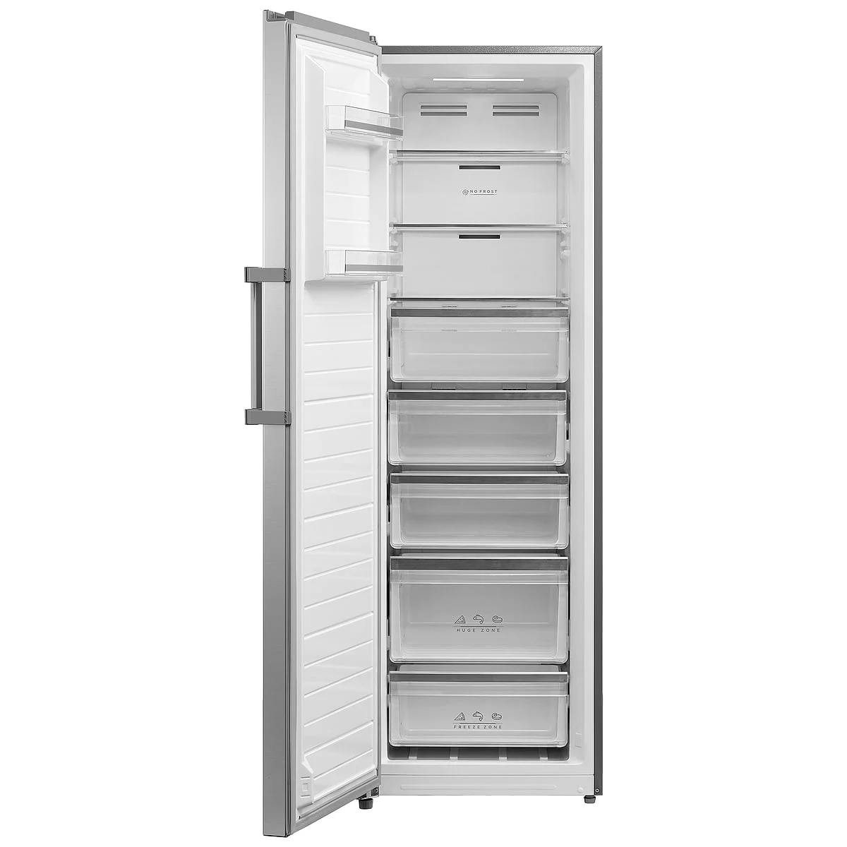 Congelador Nevir NVR-5623CVSDI Inox DUAL No Frost