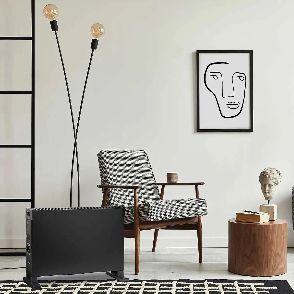 Convector Jata JCCV2314 2000 W Negro