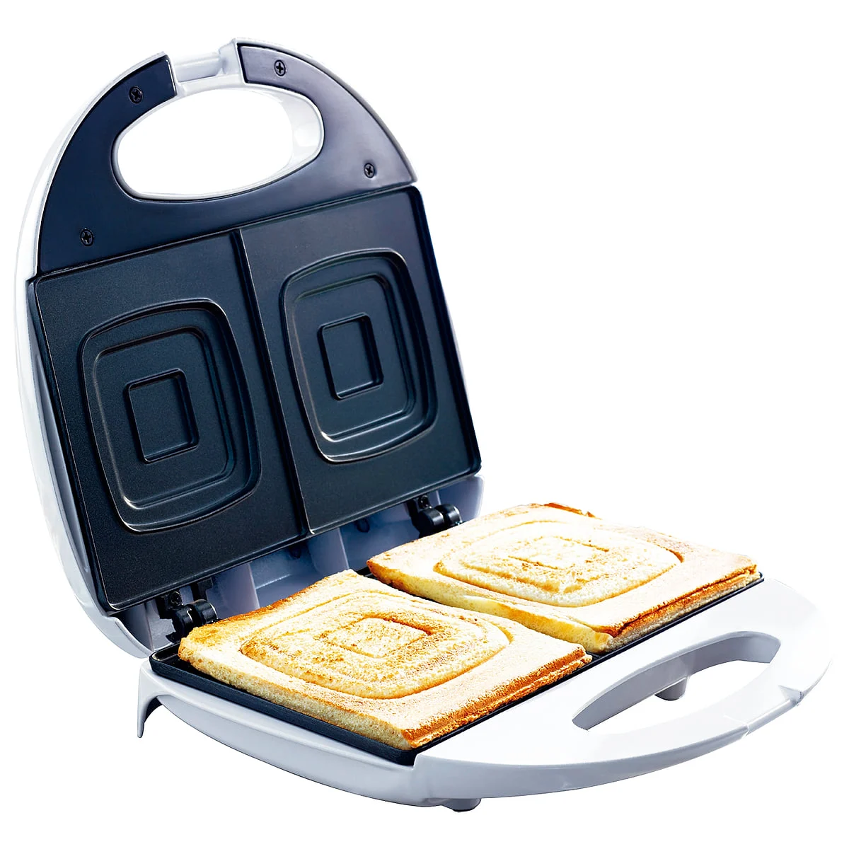 Sandwichera Nevir NVR-9483SM 2 Cavidades 750W Blanca