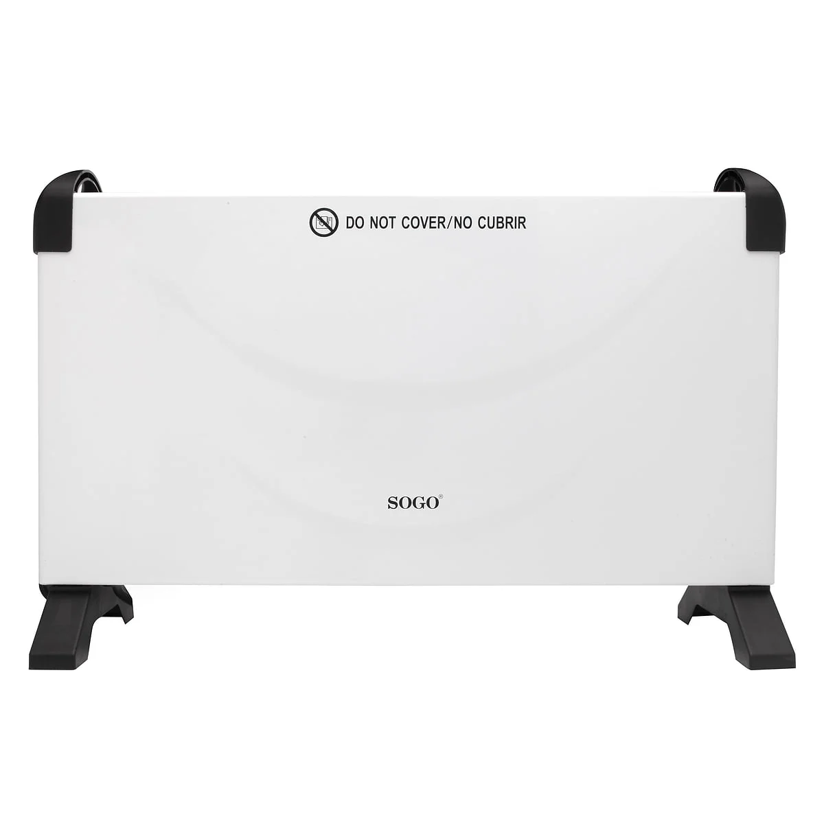 Convector Sogo Eléctrico 2000W 3 Niveles Blanco Portátil
