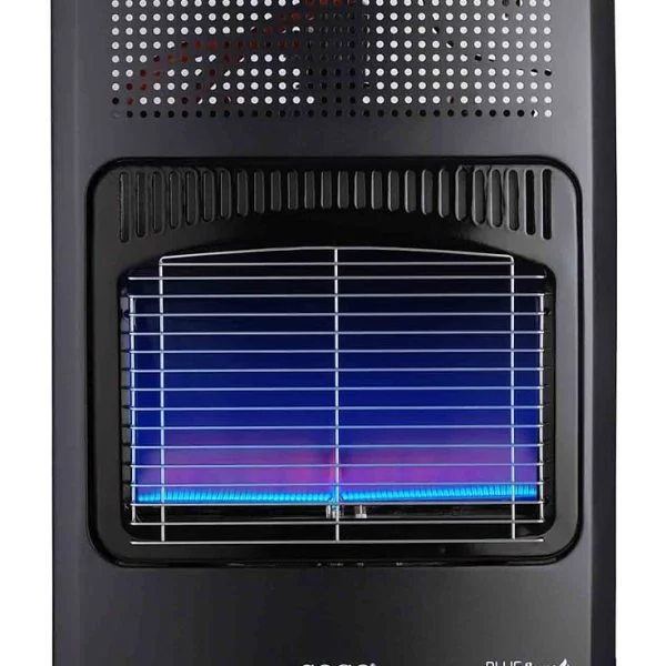 Estufa Catalítica Sogo LLAMA AZUL 3500W Gas GLP Negra