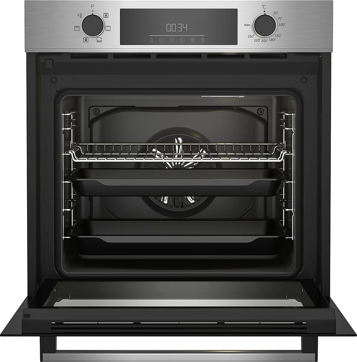 Horno Beko BBIE12300XD 72 L Clase A Inox Multifuncional