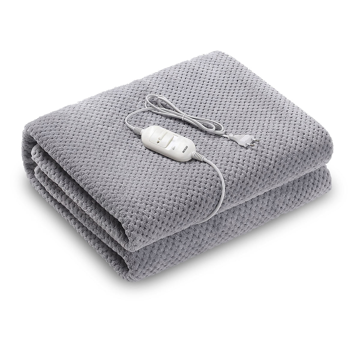 Manta eléctrica Sogo MEL-SS-20212 150x80 cm 60 W Gris