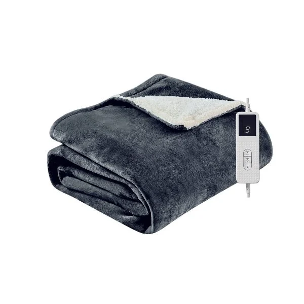 Manta eléctrica Sogo SS20250 180x130 cm 160 W Gris