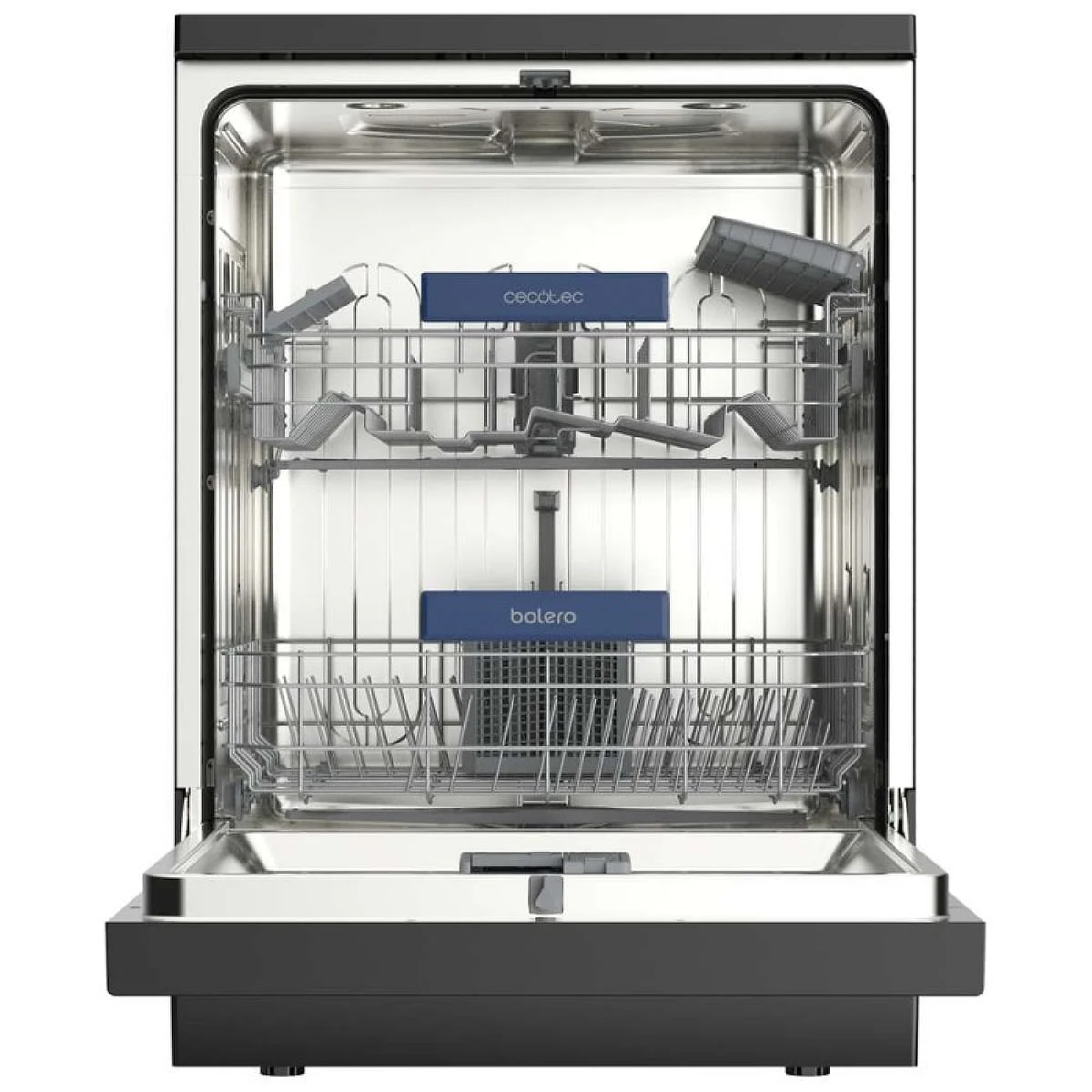 Lavavajillas Cecotec Bolero Aguazero 6205 Dark 15 Servicios Clase D Inox