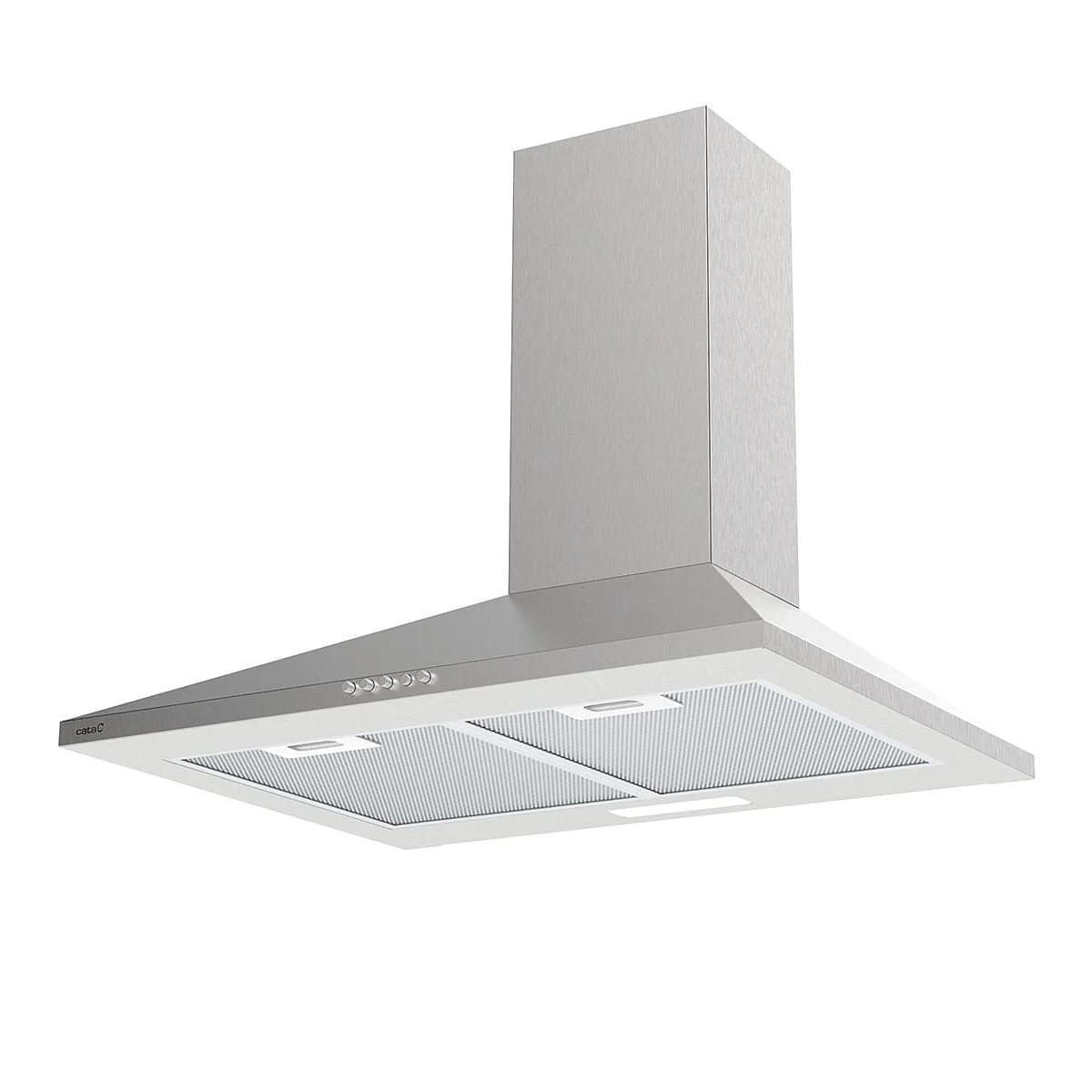 Campana piramidal Cata VK 6000 X 60 cm Inox 395 m3/h Clase A