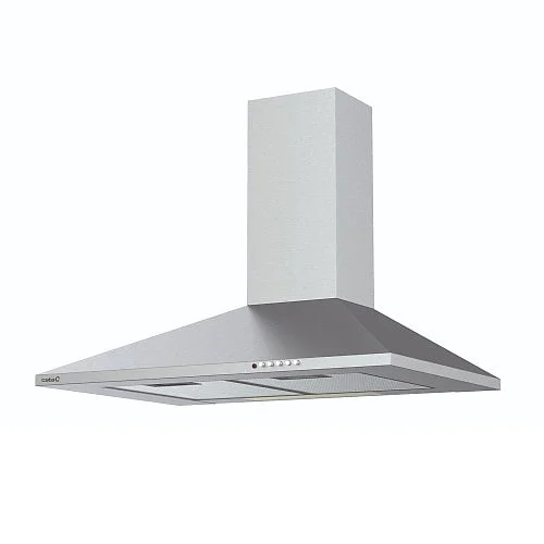 Campana piramidal Cata VK 6000 X 60 cm Inox 395 m3/h Clase A