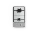Encimera Gas Edesa EGX-3022 TI N 2 Fuegos Inox