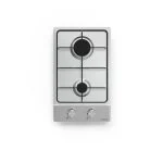 Encimera Gas Edesa EGX-3022 TI N 2 Fuegos Inox