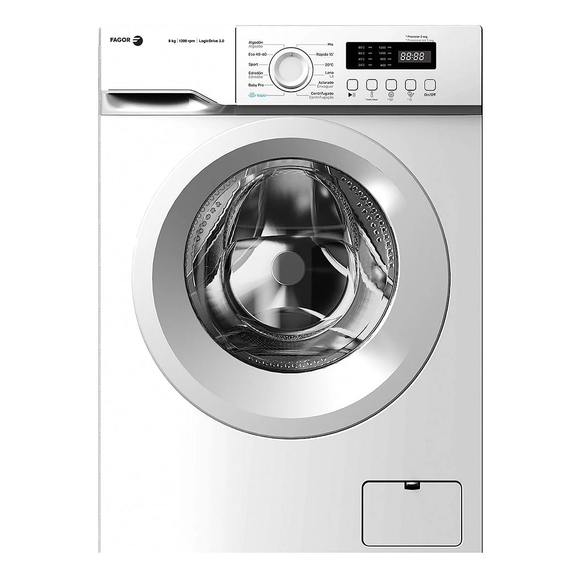 Lavadora Fagor 3FE-8712 8 Kg 1200 rpm Clase A