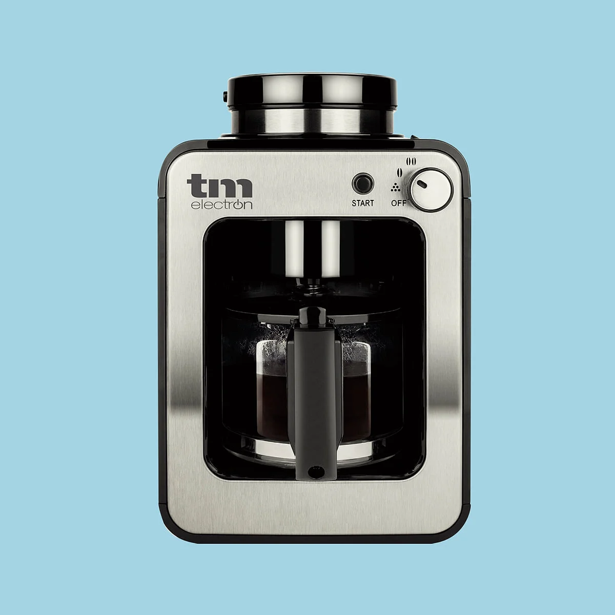 Cafetera de goteo TM PCF020S 4 Tazas 600W Silver