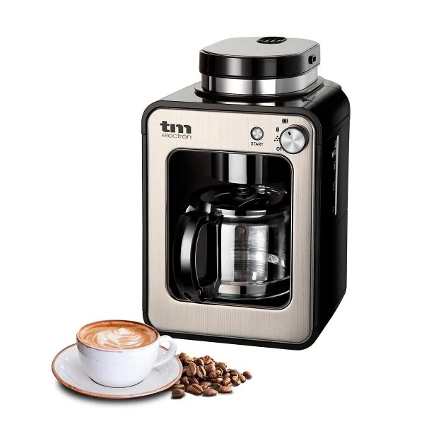 Cafetera de goteo TM PCF020S 4 Tazas 600W Silver