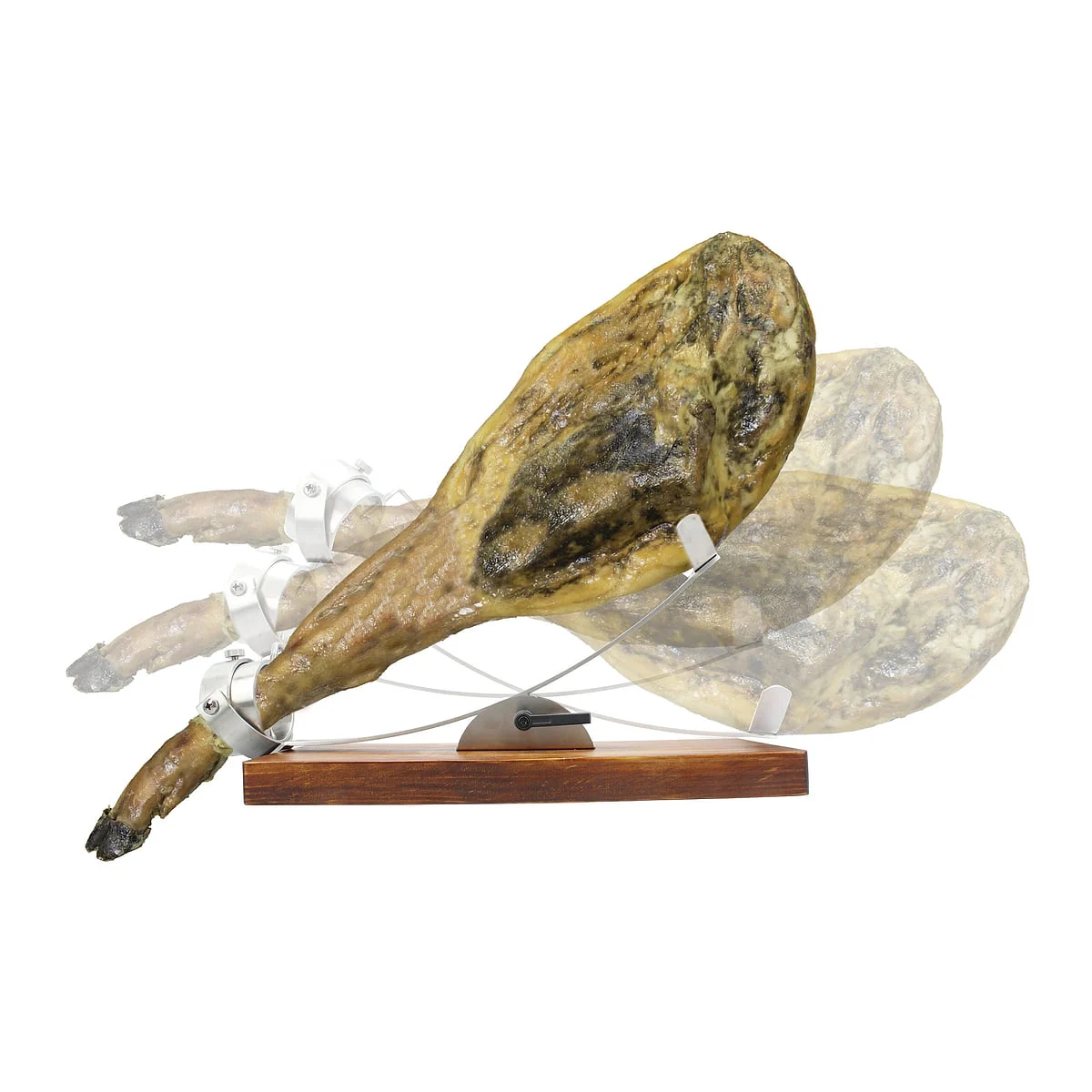 Jamonero giratorio y oscilante TM HOCU106 Madera Pino