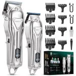 Set Corta Pelos + Barbero VGR Silver 3 en 1
