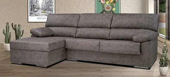 Chaiselongue Ruben Izquierda Magnol Cemento Mull