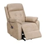 Sillón Relax con Power Lift Crema