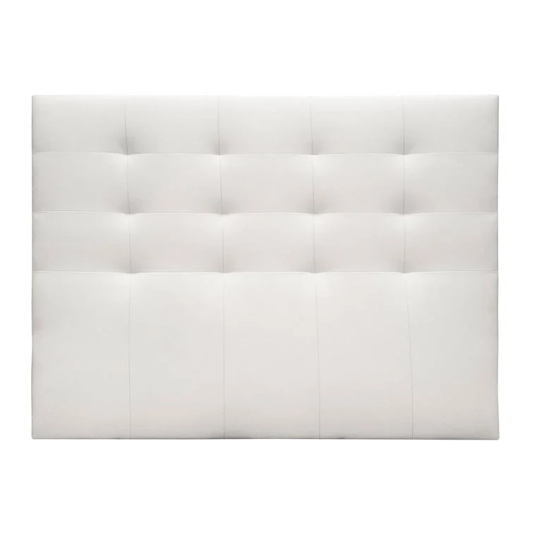 Cabecero Polipiel Tirana Blanco 160x120cm