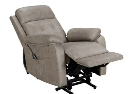 Sillón Relax D SUEÑOS Power Lift Cemento