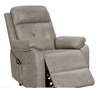 Sillón Relax D SUEÑOS Power Lift Cemento