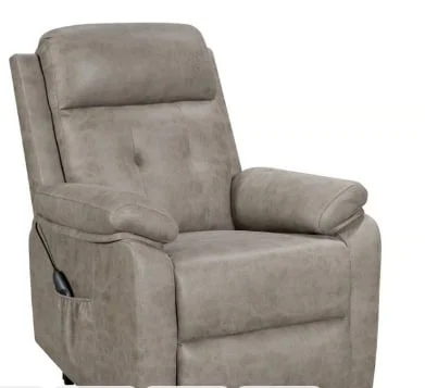 Sillón Relax D SUEÑOS Power Lift Cemento