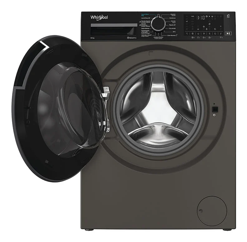 Lavadora Whirlpool LAVADORA SECADORA 9 KG + 6 KG 1400 RPM Clase A+D Metalico