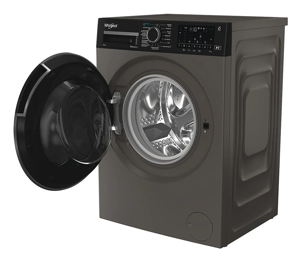 Lavadora Whirlpool LAVADORA SECADORA 9 KG + 6 KG 1400 RPM Clase A+D Metalico