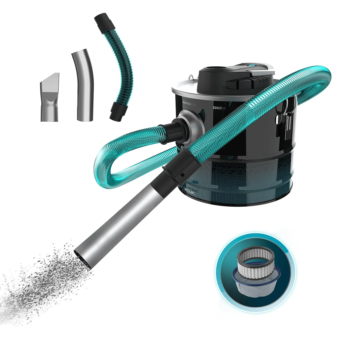 Aspirador de cenizas Cecotec Conga Ash 3000 Home 15 L 1000 W