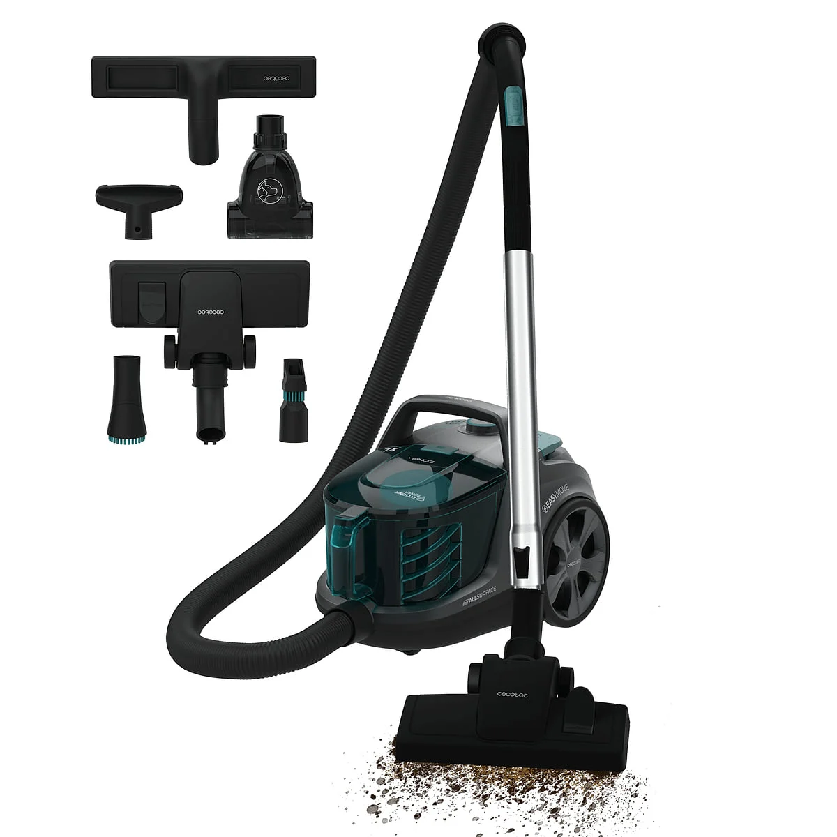 Aspirador sin bolsa Cecotec Conga Rockstar Cyclonic XL ProAnimal 900 W 2,8 L