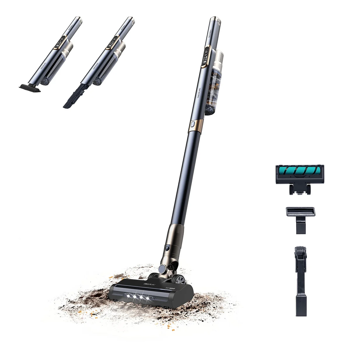 Aspirador vertical Cecotec Scoba 3000 2 en 1 210 W 40 min 20 kPa