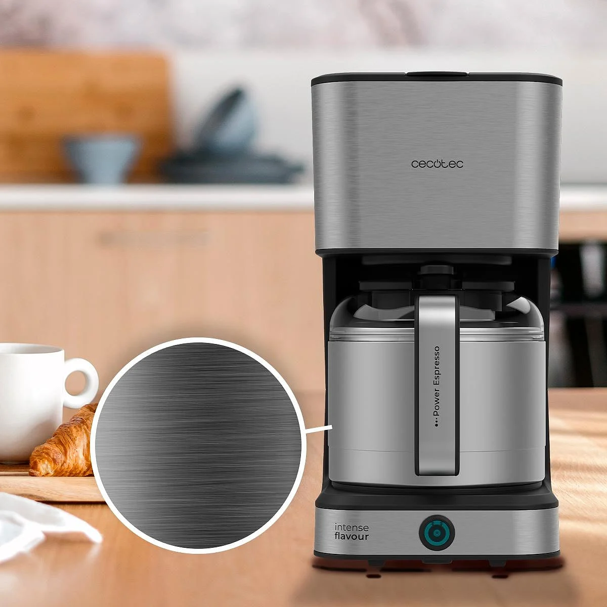 Cafetera Cecotec Coffee 66 Drop 10 Tazas 950 W Acero Inoxidable