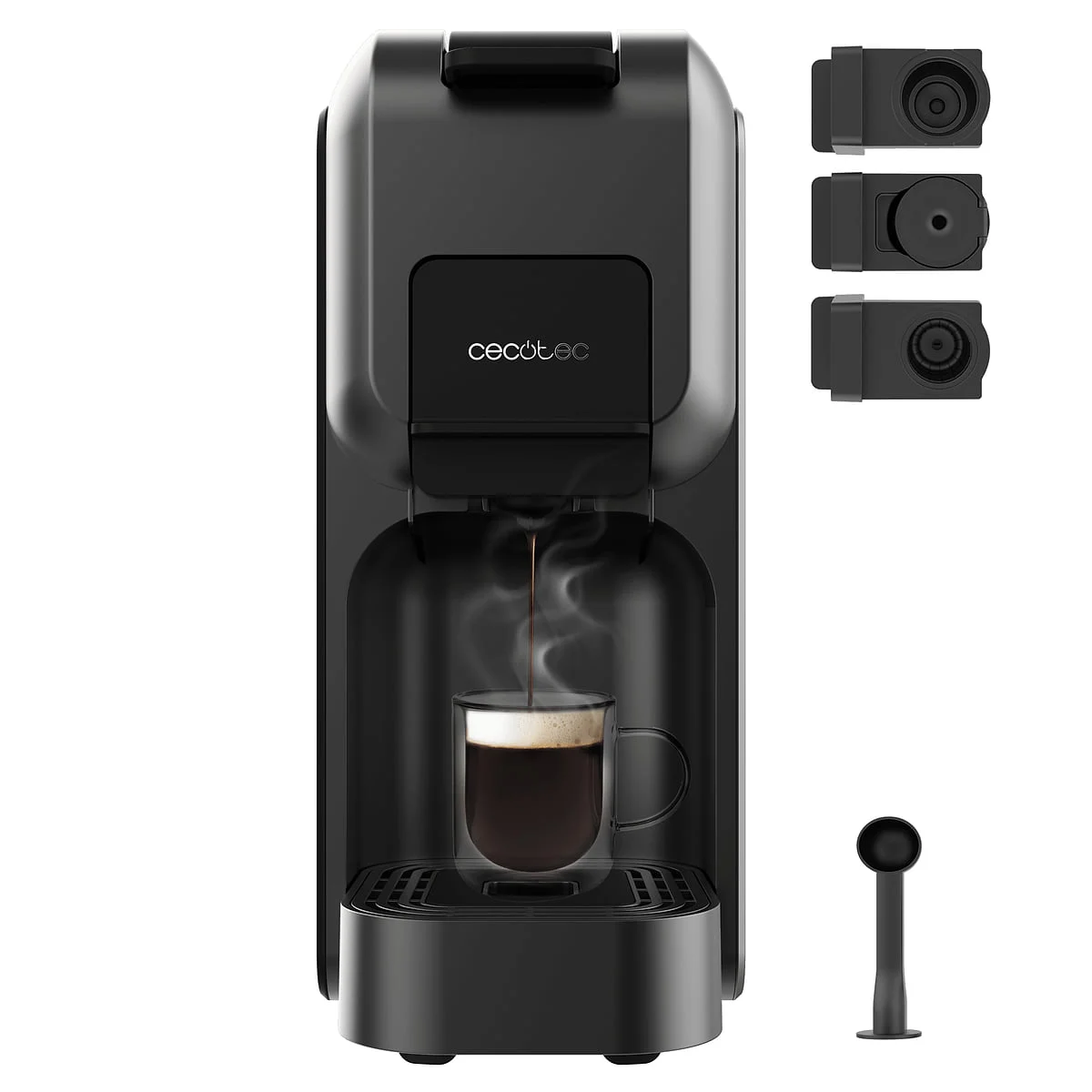 Cafetera Cecotec FreeStyle Compact 4 en 1 1350 W 20 bares Negra
