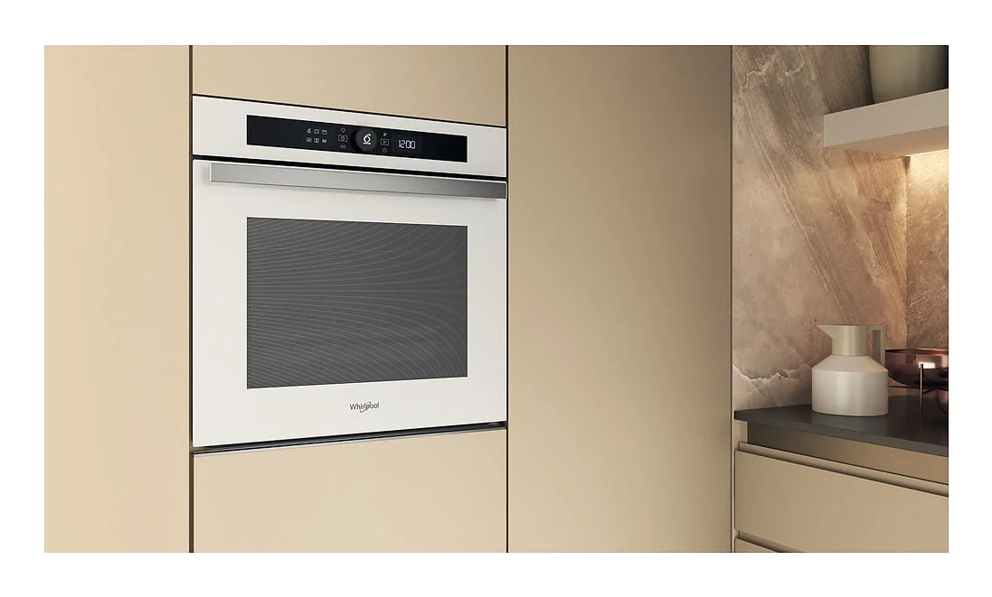 Horno Whirlpool Horno Multif Pirolítico 73L Blanco