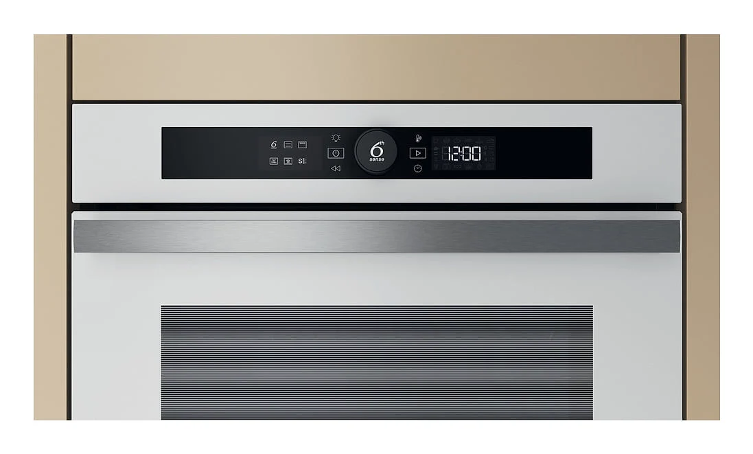 Horno Whirlpool Horno Multif Pirolítico 73L Blanco