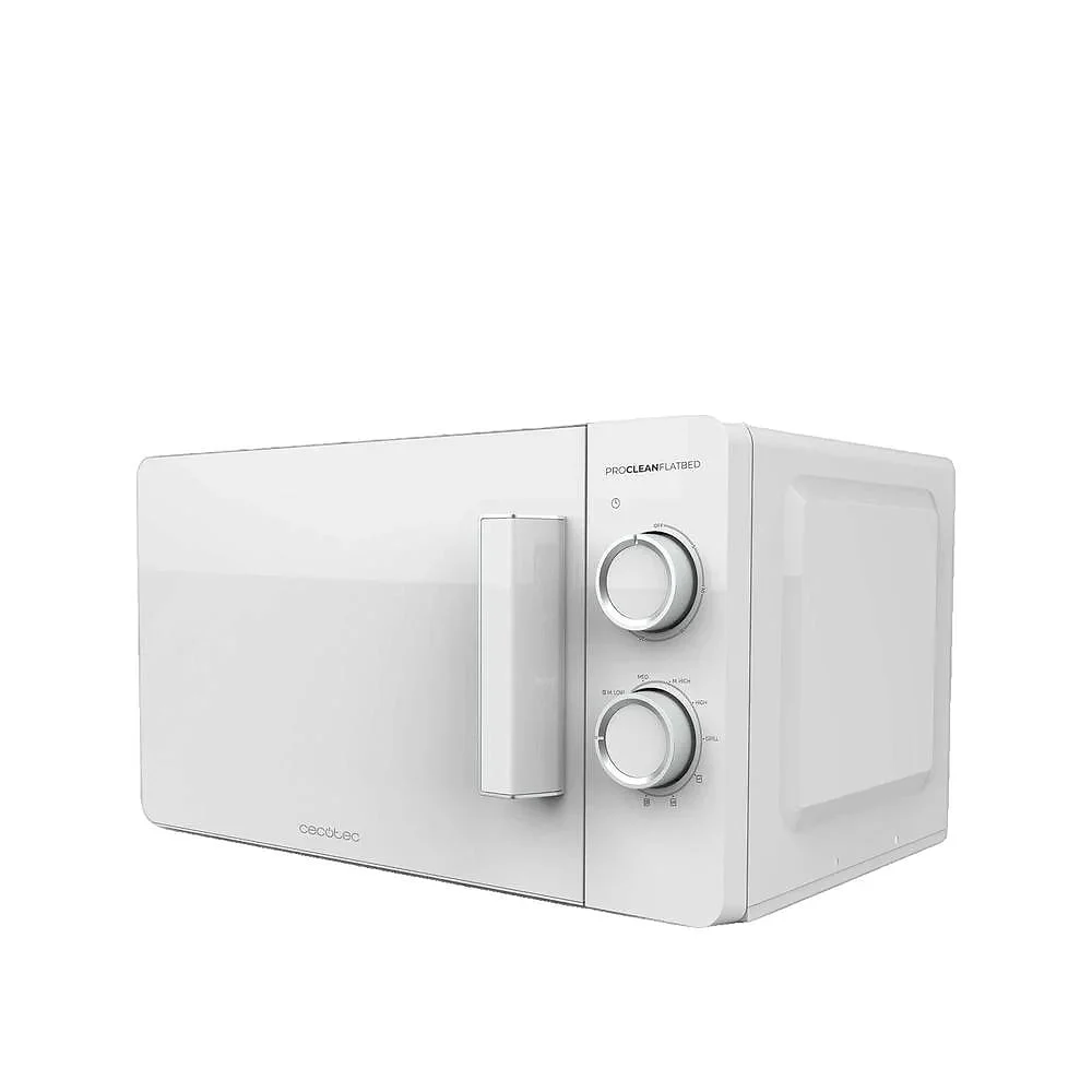 Microondas Cecotec Proclean 3020 Flatbed 20L 700W Blanco