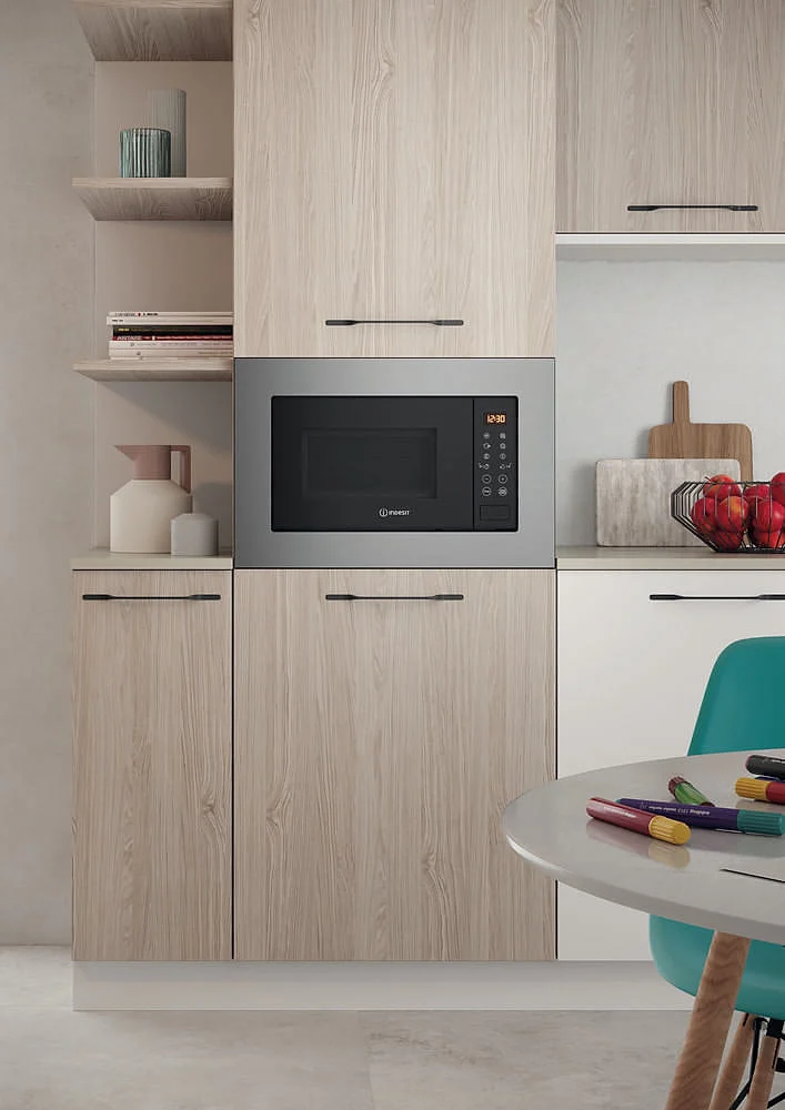 Microondas integrable Indesit MWI120GX 20 L 800 W Inox Grill