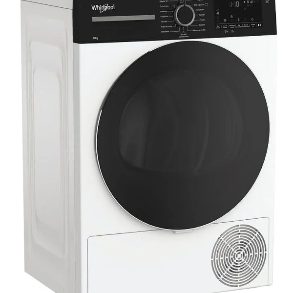 Secadora Whirlpool 8 Kg Clase D Bomba Calor Blanco