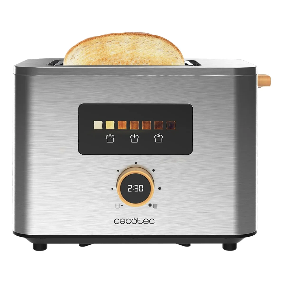 Tostador Cecotec Toast&Taste Double 04843 950W Acero Inoxidable