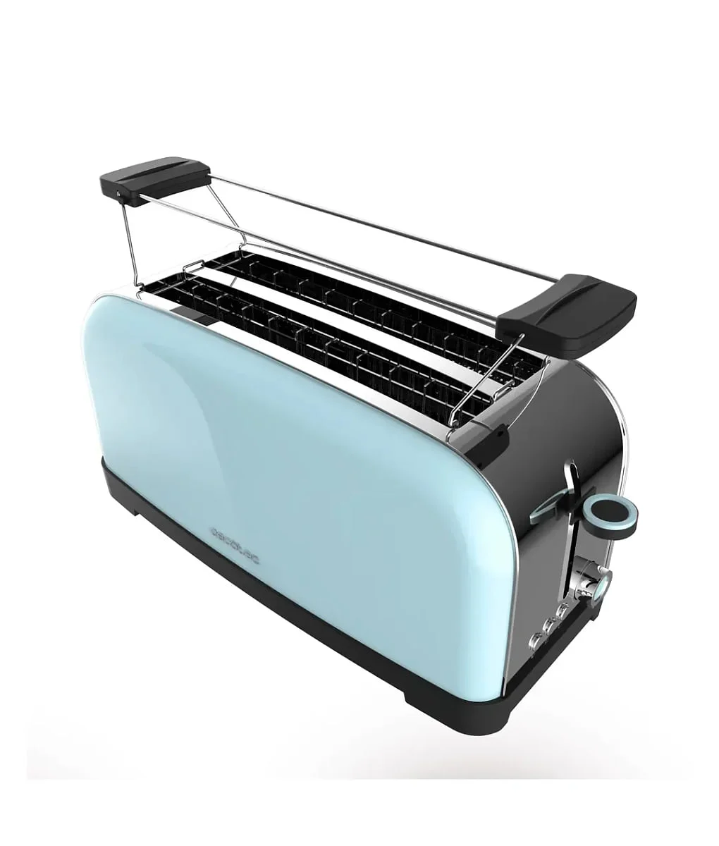 Tostador Cecotec Toastin' time 1500 Blue 2 Ranuras Largas