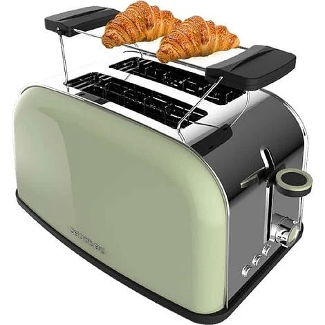 Tostador Cecotec 2 Ranuras Largas Green Toastin´ Time 1500