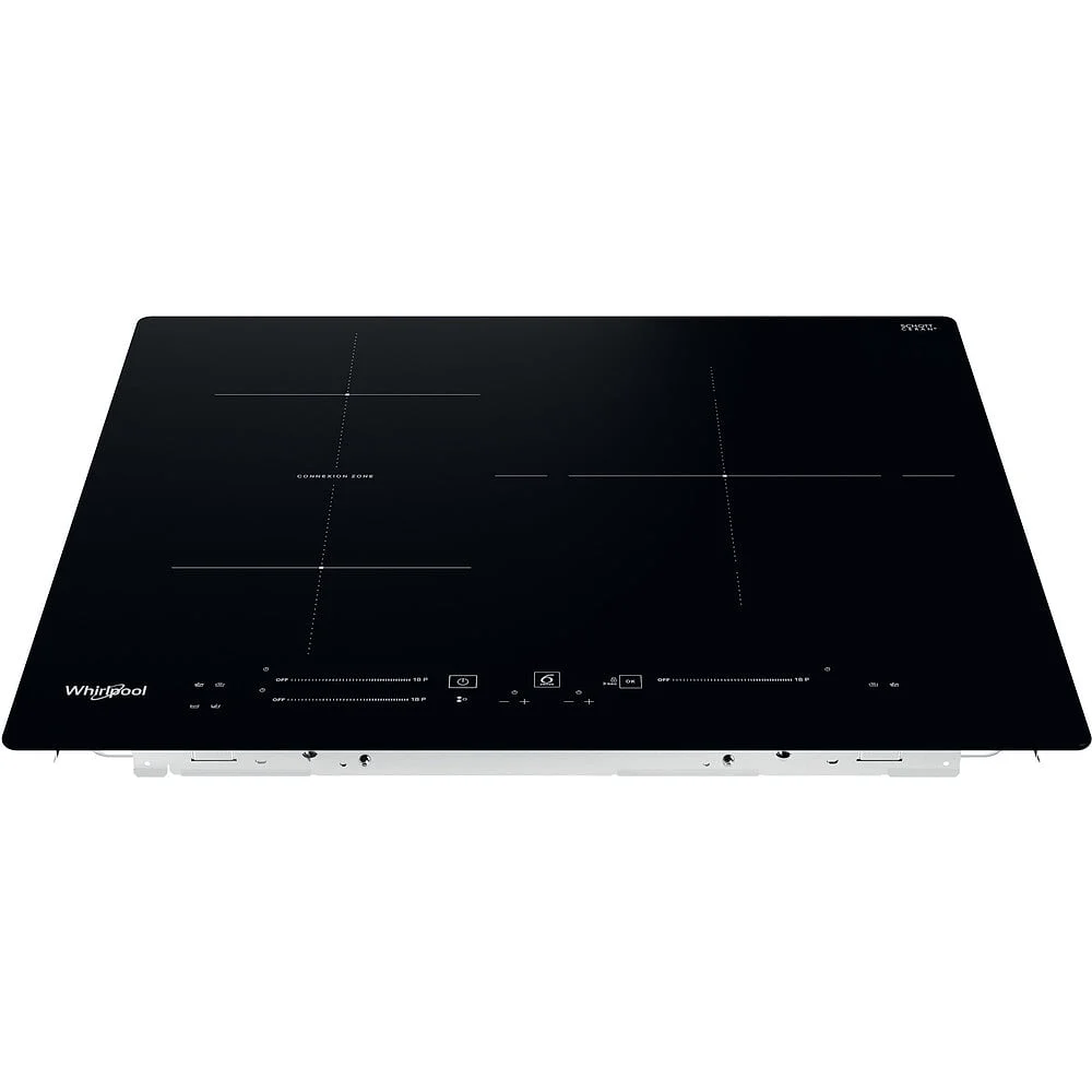Vitrocerámica Whirlpool WBS5560NE 3 Zonas Inducción 7200 W Negra