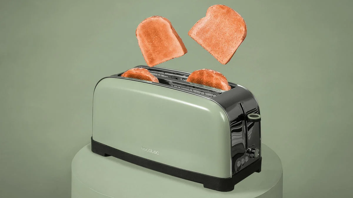 Tostador Cecotec Toastin' time 1500 Green